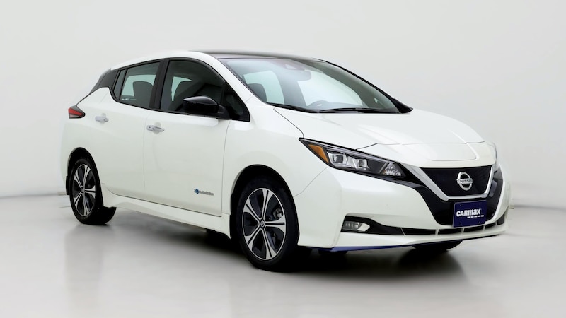 2019 Nissan Leaf SV Plus Hero Image