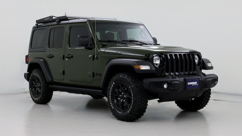 2021 Jeep Wrangler Unlimited Willys Hero Image