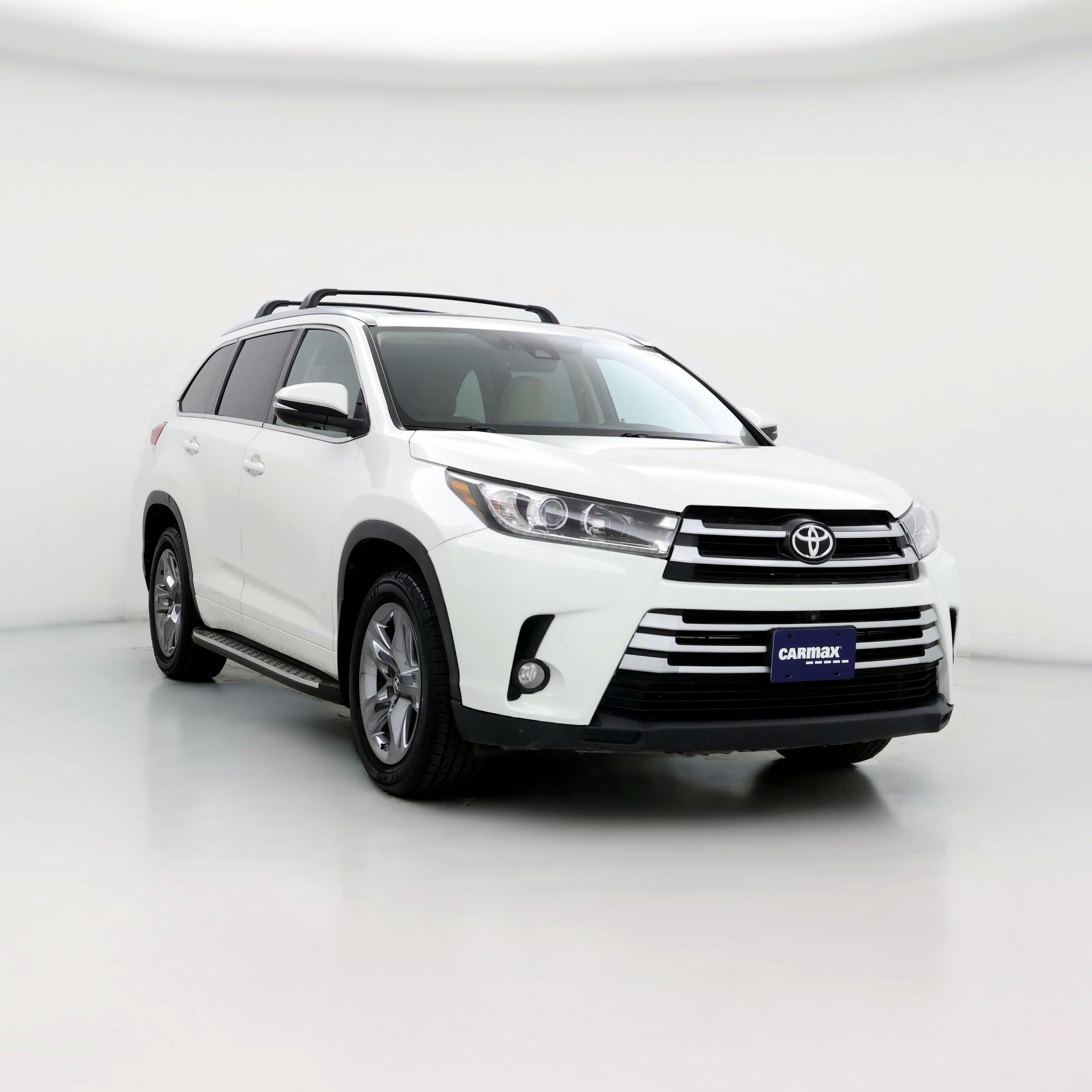 Used Toyota Highlander with Panoramic Sunroof for sale