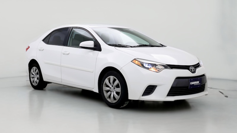 2016 Toyota Corolla LE Hero Image