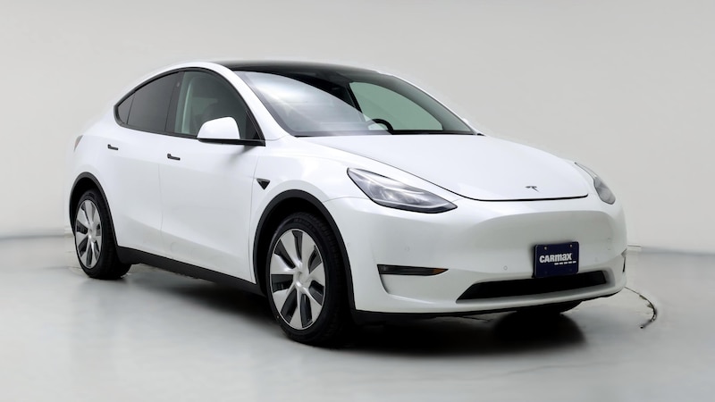 2021 Tesla Model Y Long Range Hero Image