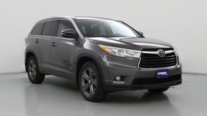 2015 Toyota Highlander Limited Platinum Hero Image