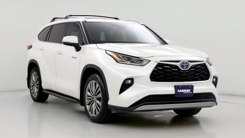 2021 Toyota Highlander Platinum Hero Image