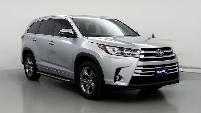 2019 Toyota Highlander Limited Platinum Hero Image