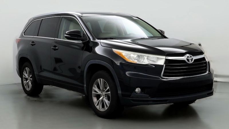 2014 Toyota Highlander XLE Hero Image