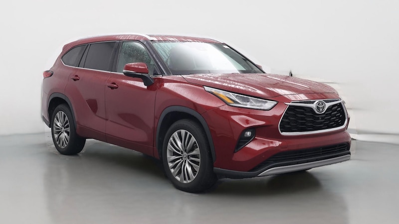 2023 Toyota Highlander Platinum Hero Image