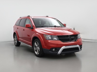 Red 2016 Dodge Journey Crossroad