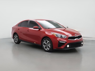Red 2020 Kia Forte LXS