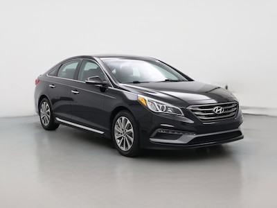 Black 2015 Hyundai Sonata Sport