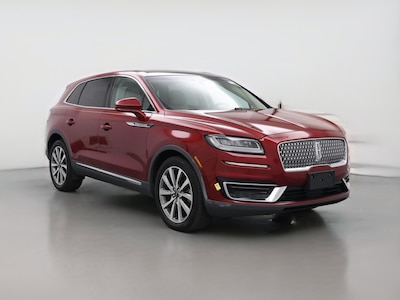 Red 2019 Lincoln Nautilus Select