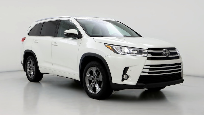 2018 Toyota Highlander Limited Platinum Hero Image