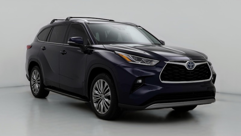 2022 Toyota Highlander Platinum Hero Image