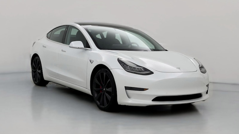 2020 Tesla Model 3 Performance Hero Image