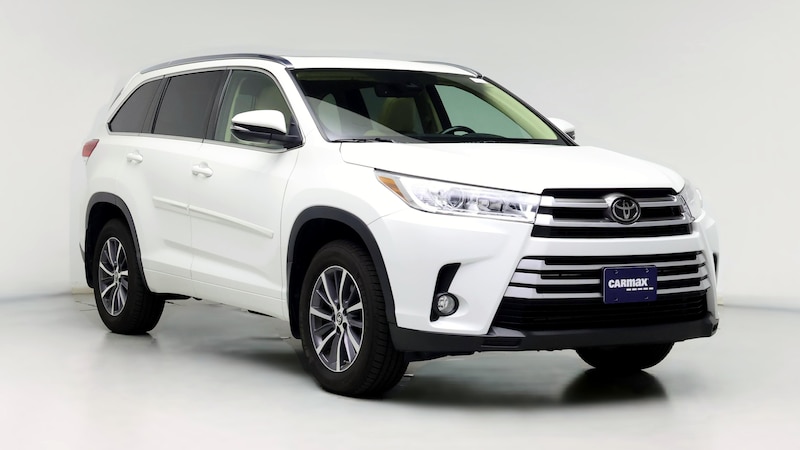 2018 Toyota Highlander XLE Hero Image