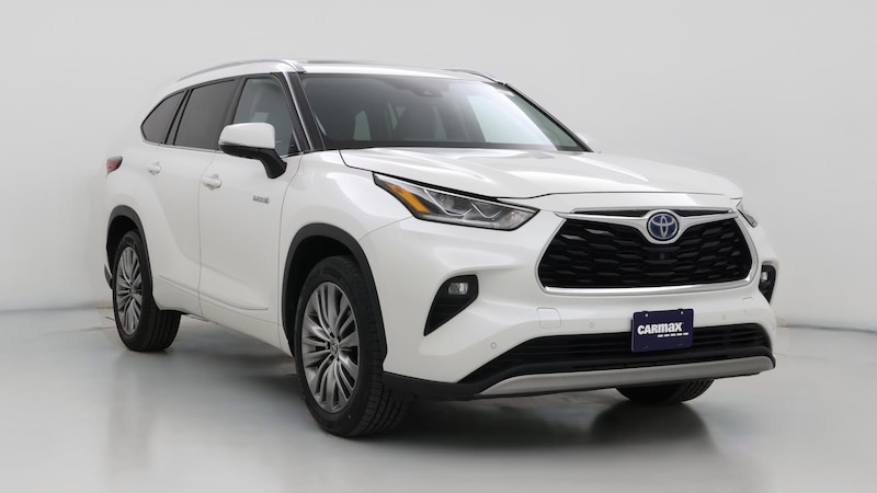 2020 Toyota Highlander Platinum Hero Image