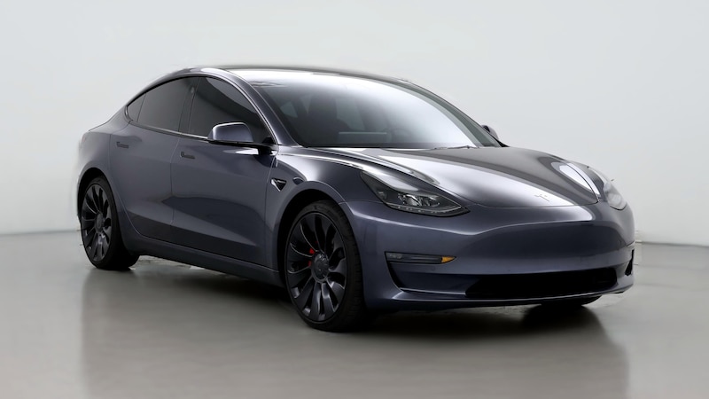 2022 Tesla Model 3 Performance Hero Image