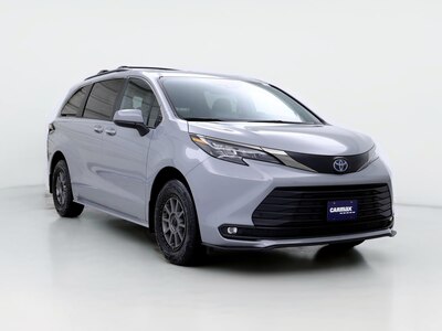 Used Hybrid Toyota Sienna Gray Exterior for sale