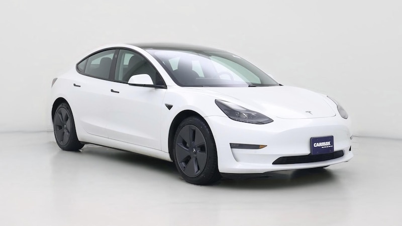 2021 Tesla Model 3 Long Range Hero Image