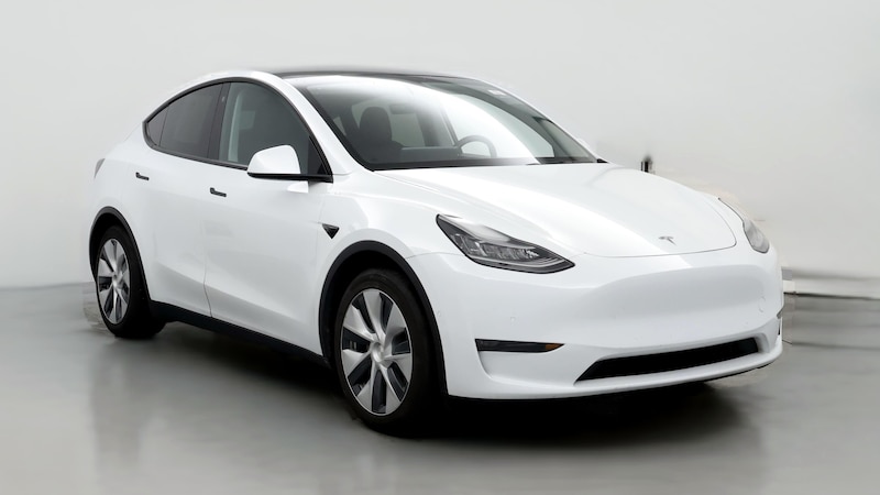 2021 Tesla Model Y Long Range Hero Image