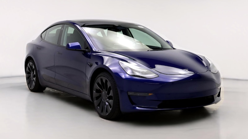 2022 Tesla Model 3 Performance Hero Image