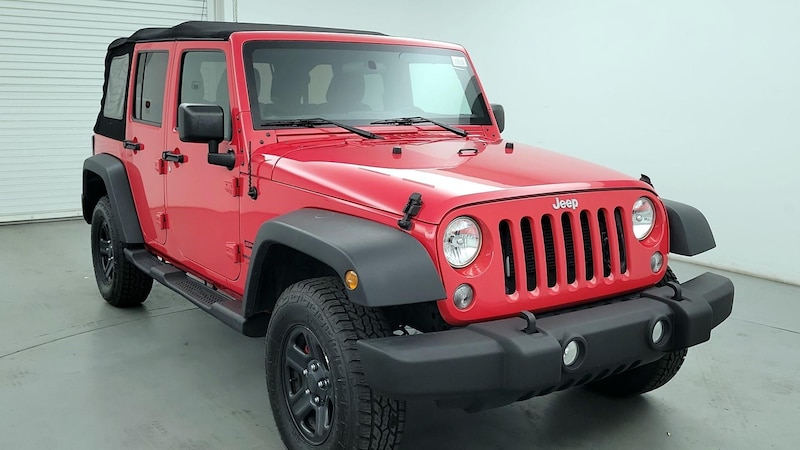 2018 Jeep Wrangler Unlimited Sport Hero Image