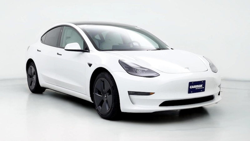 2022 Tesla Model 3 Long Range Hero Image