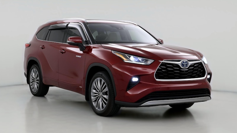 2021 Toyota Highlander Platinum Hero Image