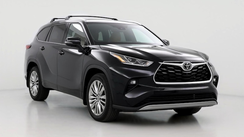 2023 Toyota Highlander Platinum Hero Image