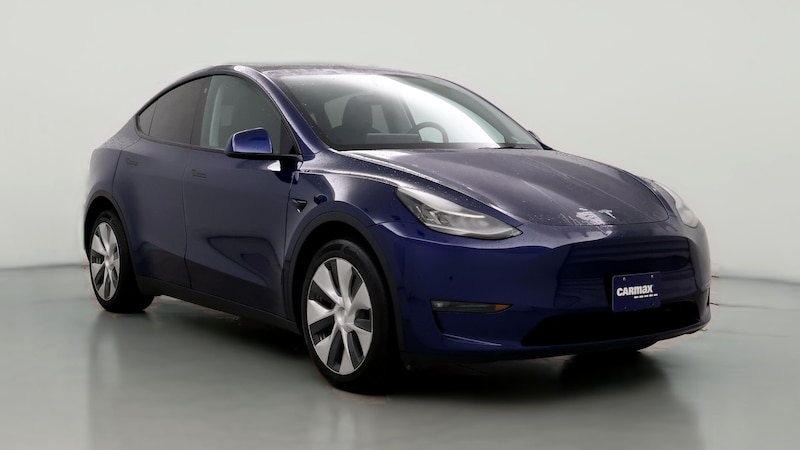 2021 Tesla Model Y Long Range Hero Image