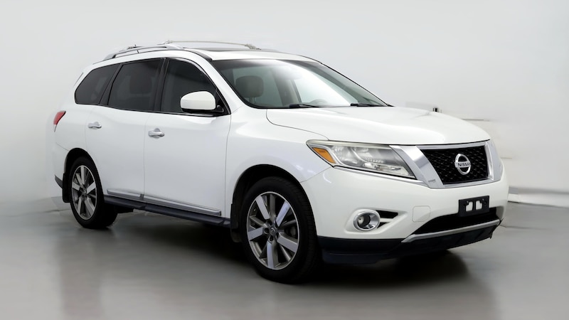 2014 Nissan Pathfinder Platinum Hero Image