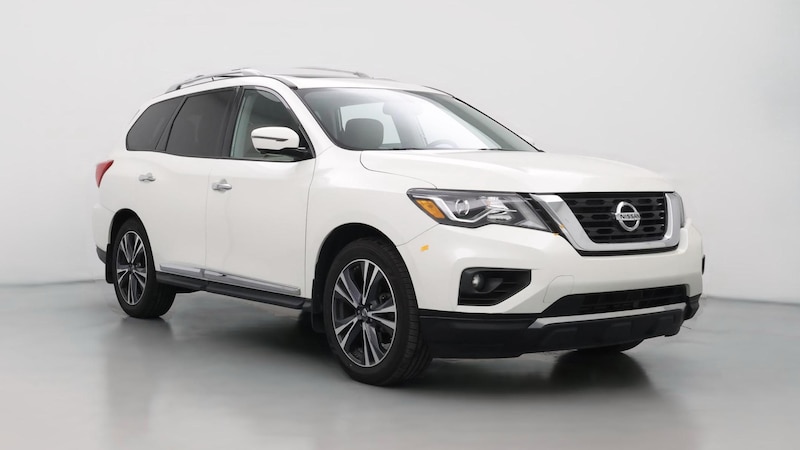 2017 Nissan Pathfinder Platinum Hero Image