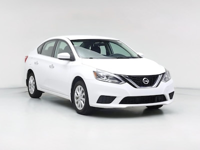 White 2019 Nissan Sentra SV