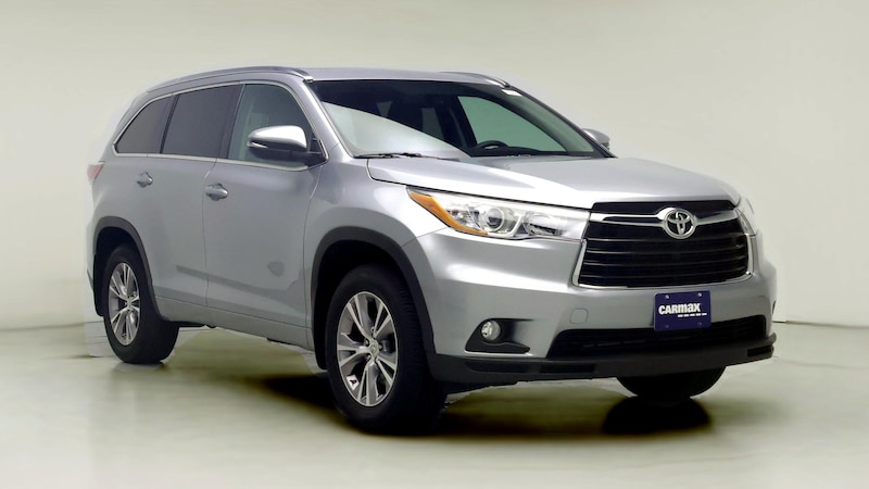 2015 Toyota Highlander XLE Hero Image