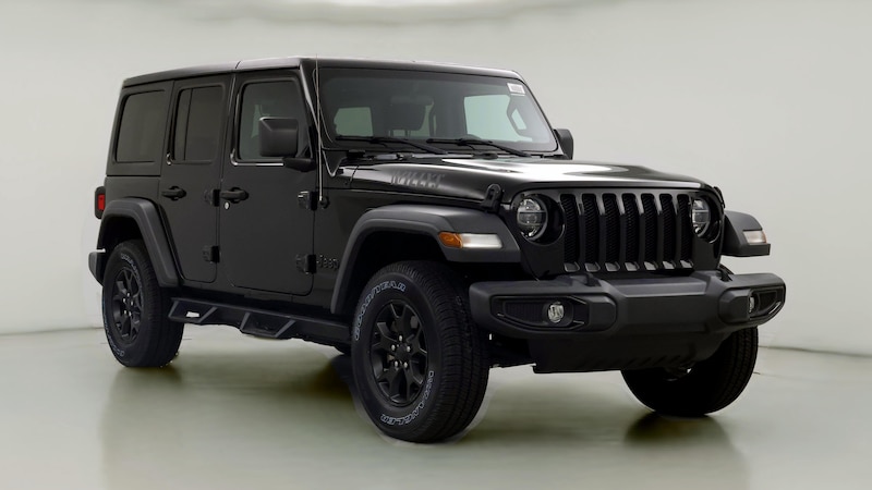 2021 Jeep Wrangler Unlimited Willys Hero Image