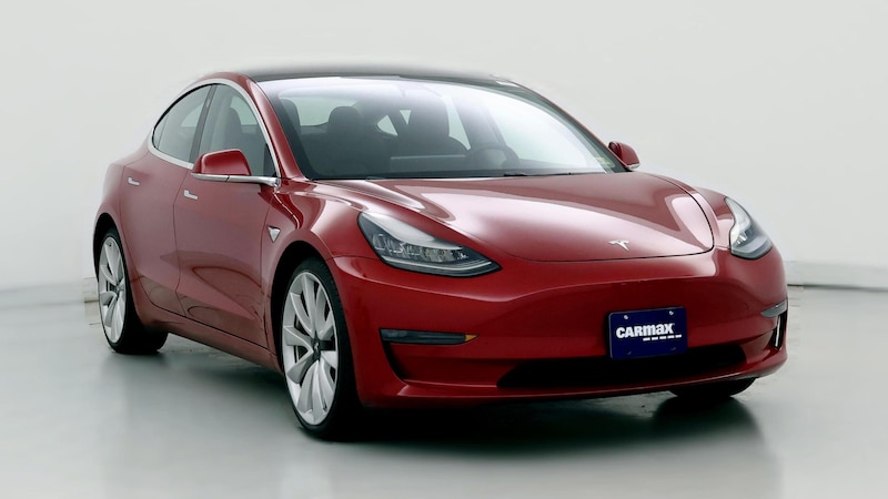 2018 Tesla Model 3 Performance Hero Image