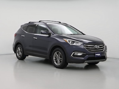 Blue 2017 Hyundai Santa Fe Sport