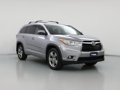 Silver 2015 Toyota Highlander Limited