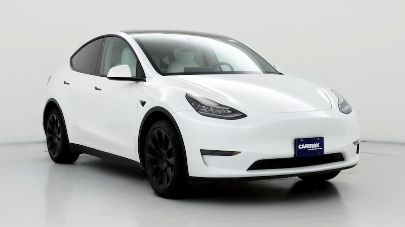 2020 Tesla Model Y Long Range Hero Image