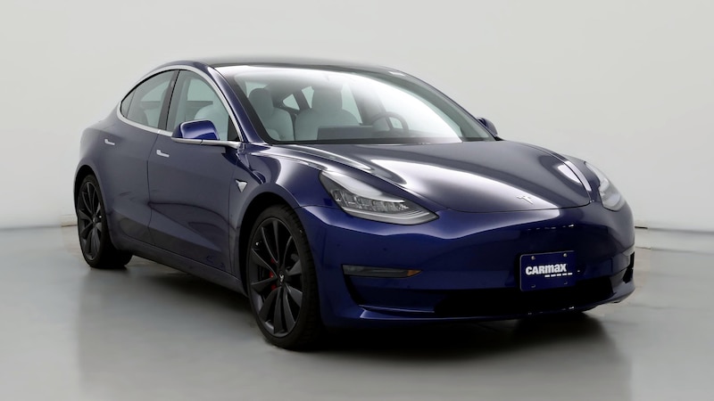 2020 Tesla Model 3 Performance Hero Image