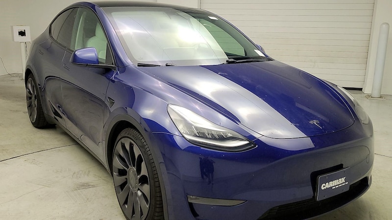 2021 Tesla Model Y Performance Hero Image