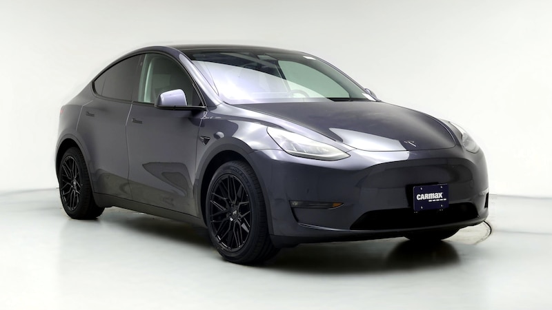 2021 Tesla Model Y Long Range Hero Image