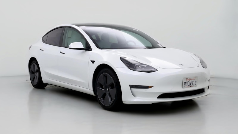 2021 Tesla Model 3 Standard Range Hero Image