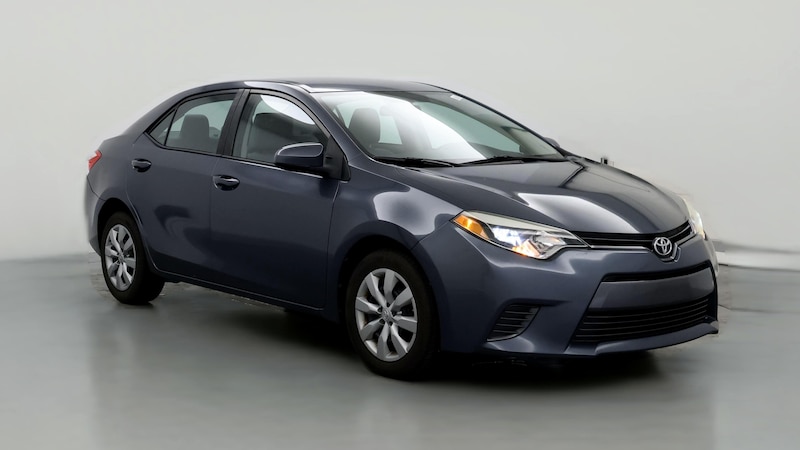 2015 Toyota Corolla LE Hero Image