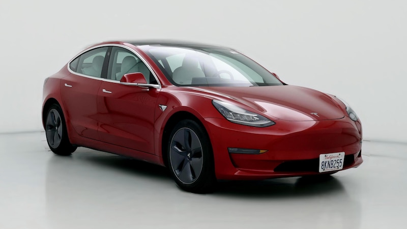 2019 Tesla Model 3 Long Range Hero Image