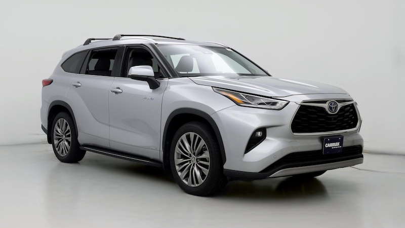 2021 Toyota Highlander Platinum Hero Image