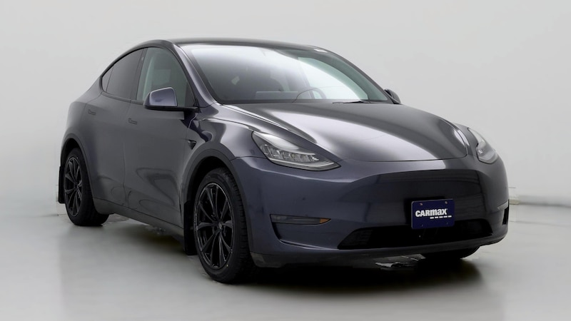 2021 Tesla Model Y Long Range Hero Image