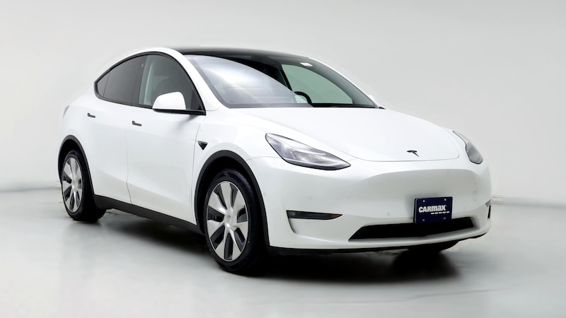 2021 Tesla Model Y Long Range Hero Image