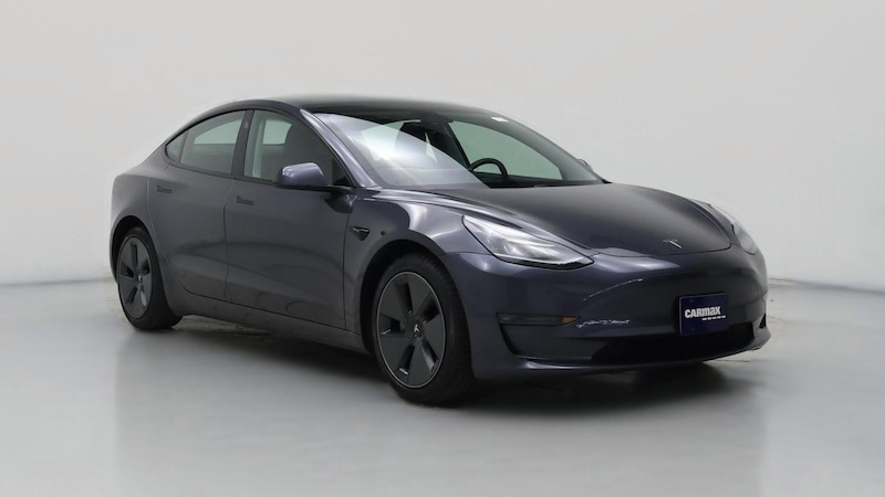 2021 Tesla Model 3 Long Range Hero Image