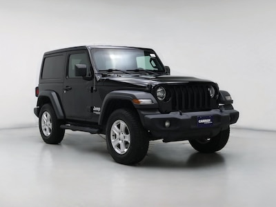 Black 2020 Jeep Wrangler Sport S