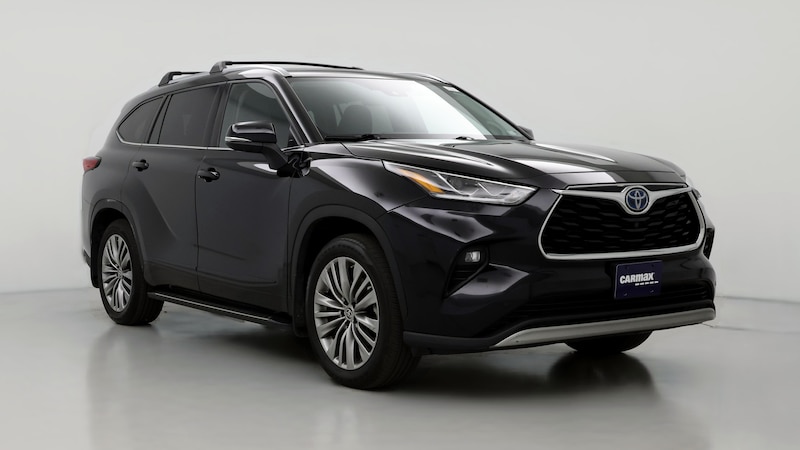 2020 Toyota Highlander Platinum Hero Image